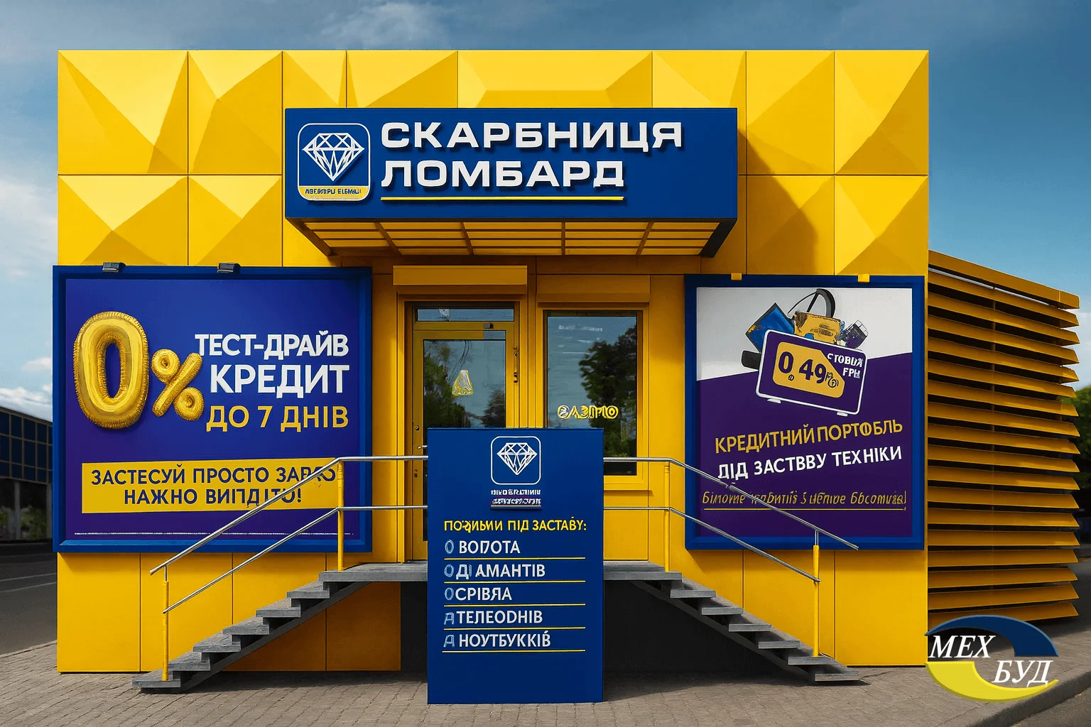 За пограбування ломбардів у Дніпровському районі — до 10 років
